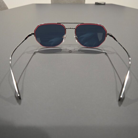 Burberry Henry Sunglasses Silver/Grey B 3140 1003/80 57-18-145 - Picture 6 of 14
